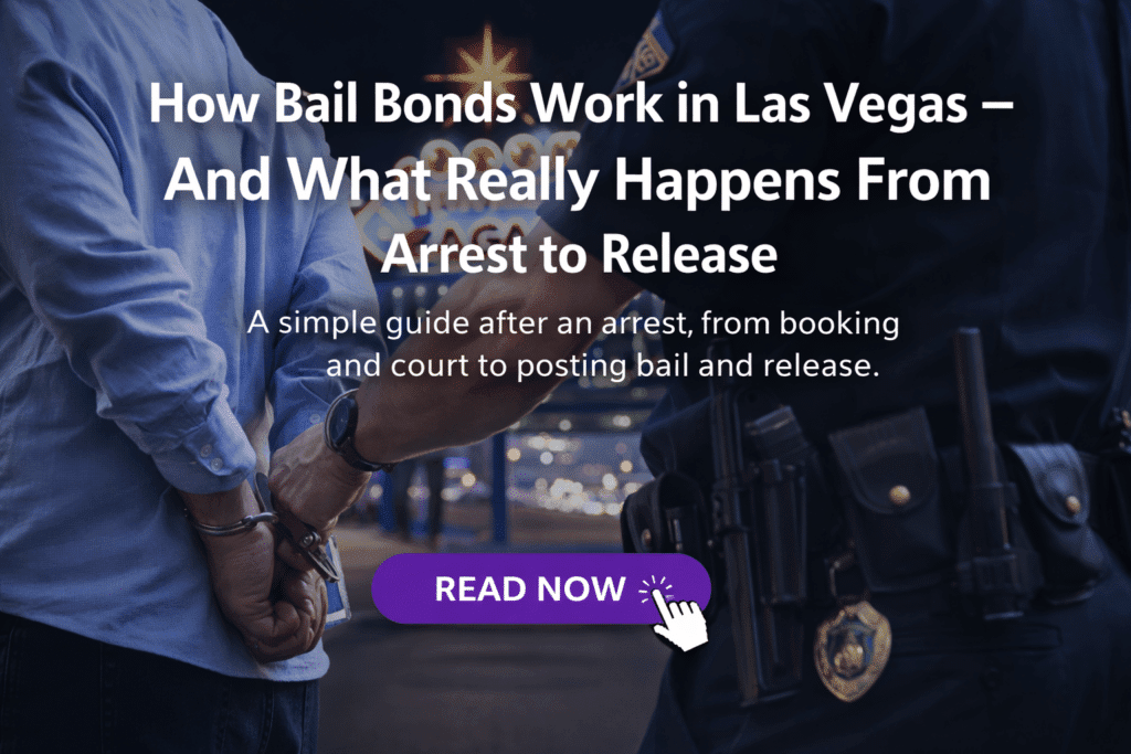 How Bail Bonds Work in Las Vegas and What Really Happens from Arrest to Release